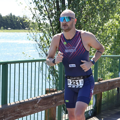 Silvio, ECMTF Shark Team runner living with CMT